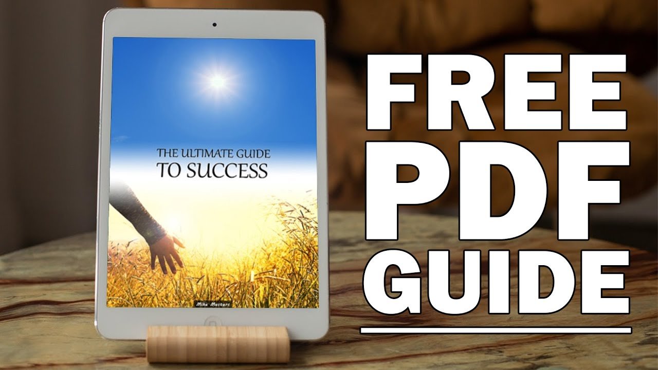 The Ultimate Guide to Success on a tablet: free PDF guide