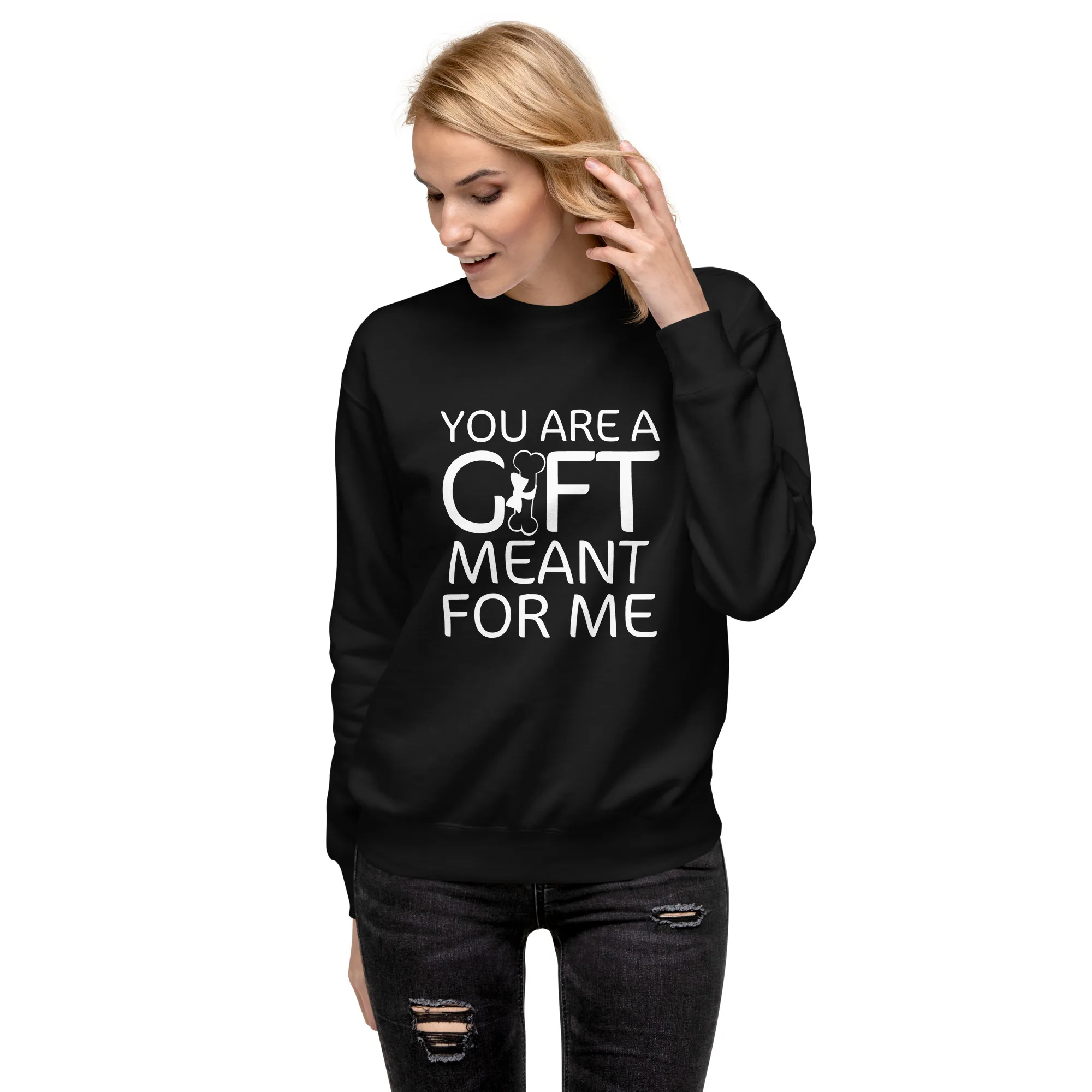 You are my gift - Premium Sweatshirt - Image 2