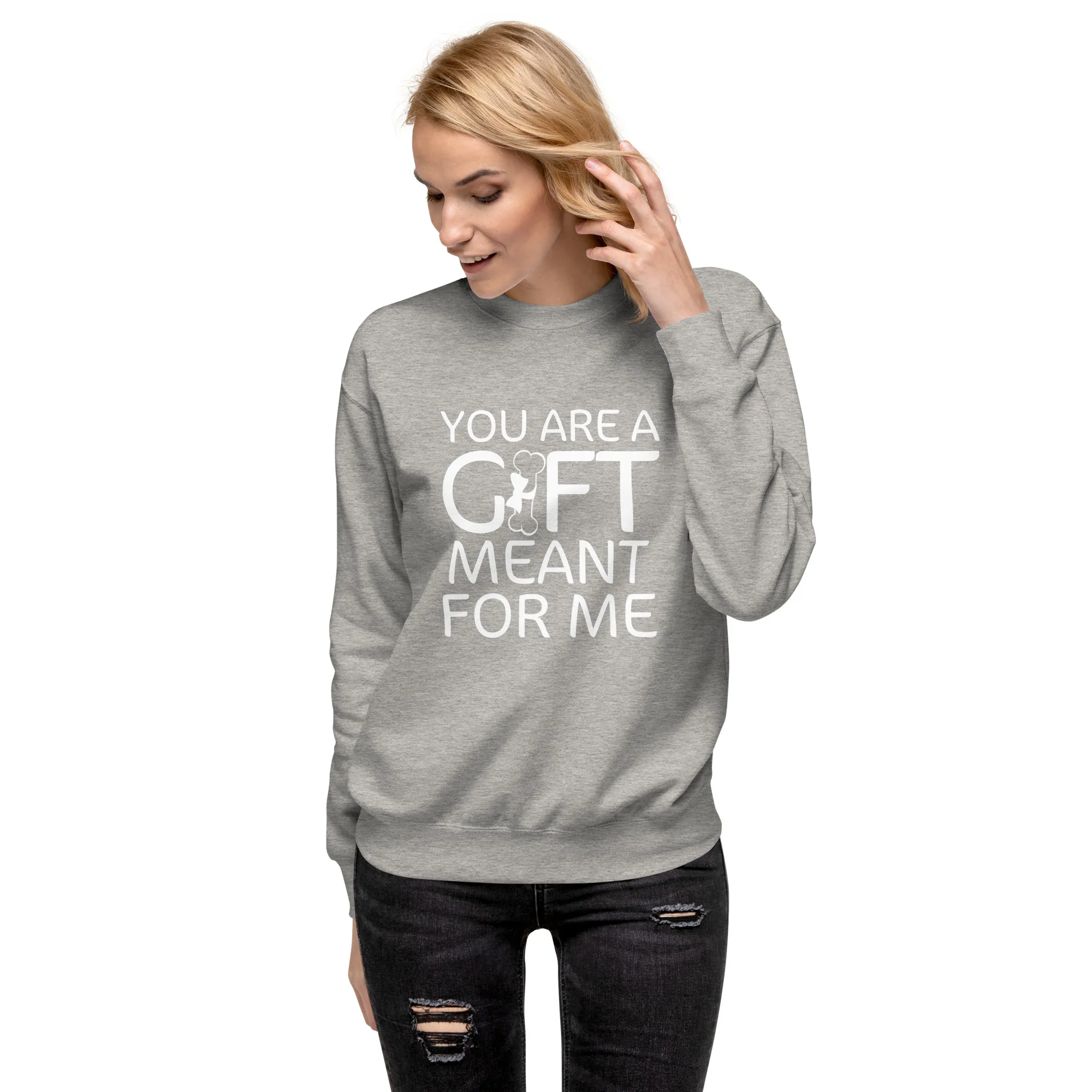 You are my gift - Premium Sweatshirt - Image 3