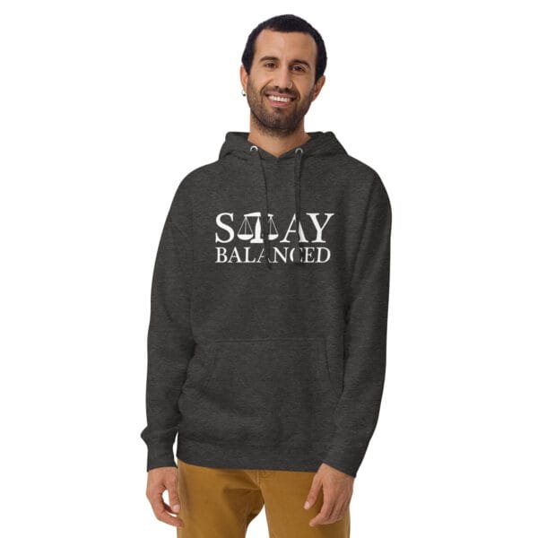 Stay Balanced - Unisex Hoodie - Image 5