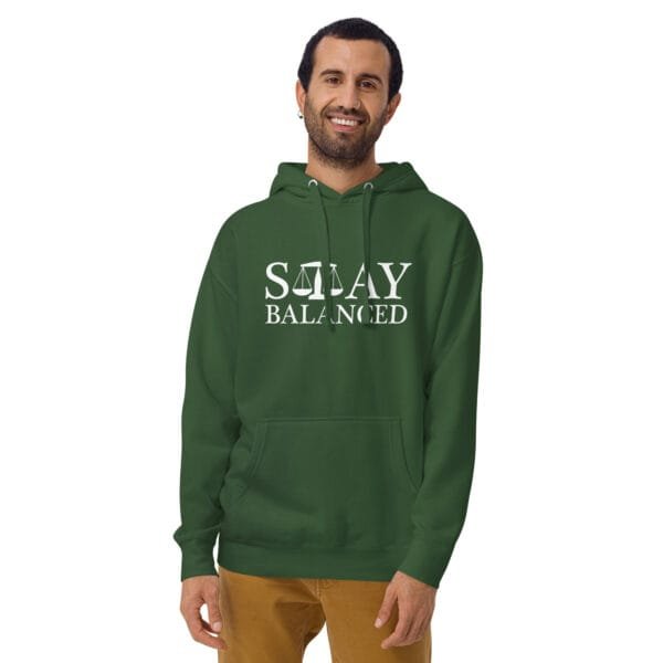 Stay Balanced - Unisex Hoodie - Image 9