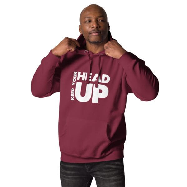 Keep Your Head Up Unisex Hoodie - Image 4