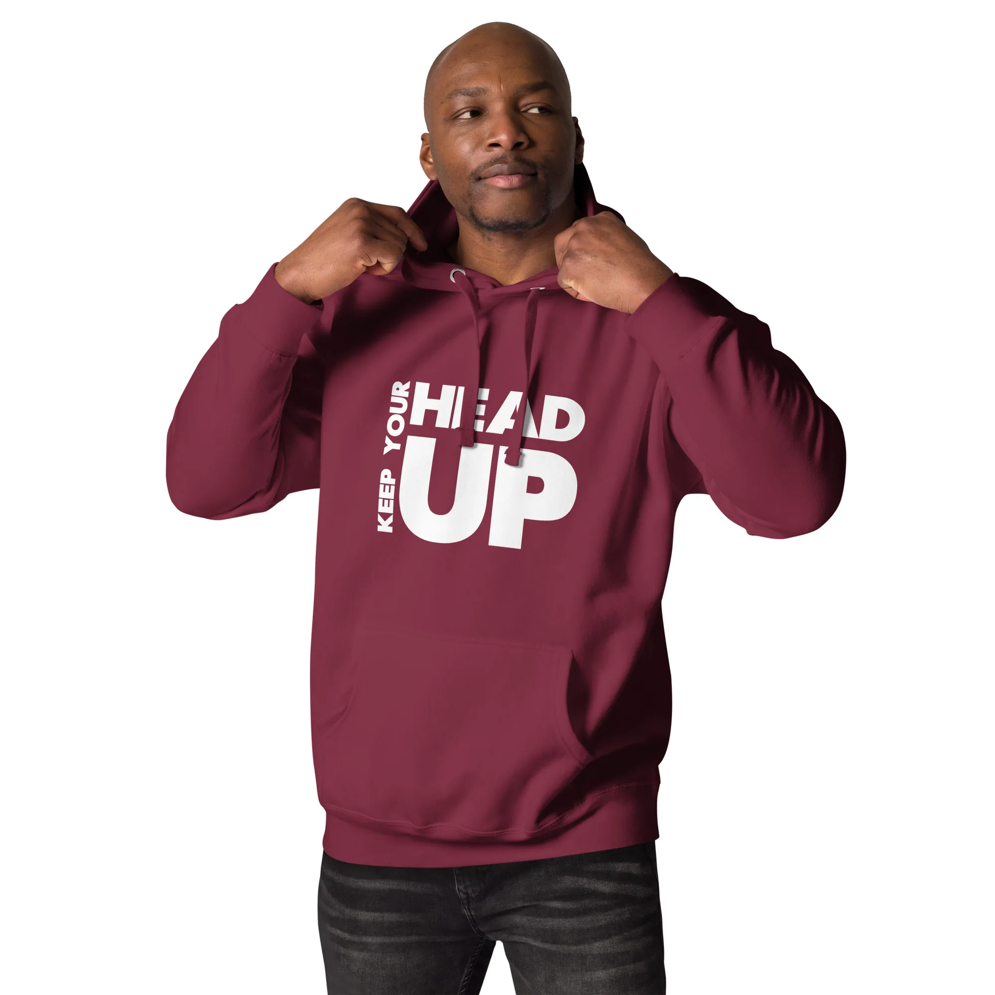Keep Your Head Up Unisex Hoodie - Image 4