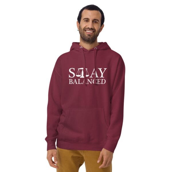Stay Balanced - Unisex Hoodie - Image 4