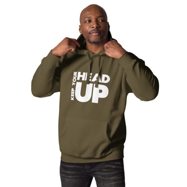 Keep Your Head Up Unisex Hoodie - Image 10