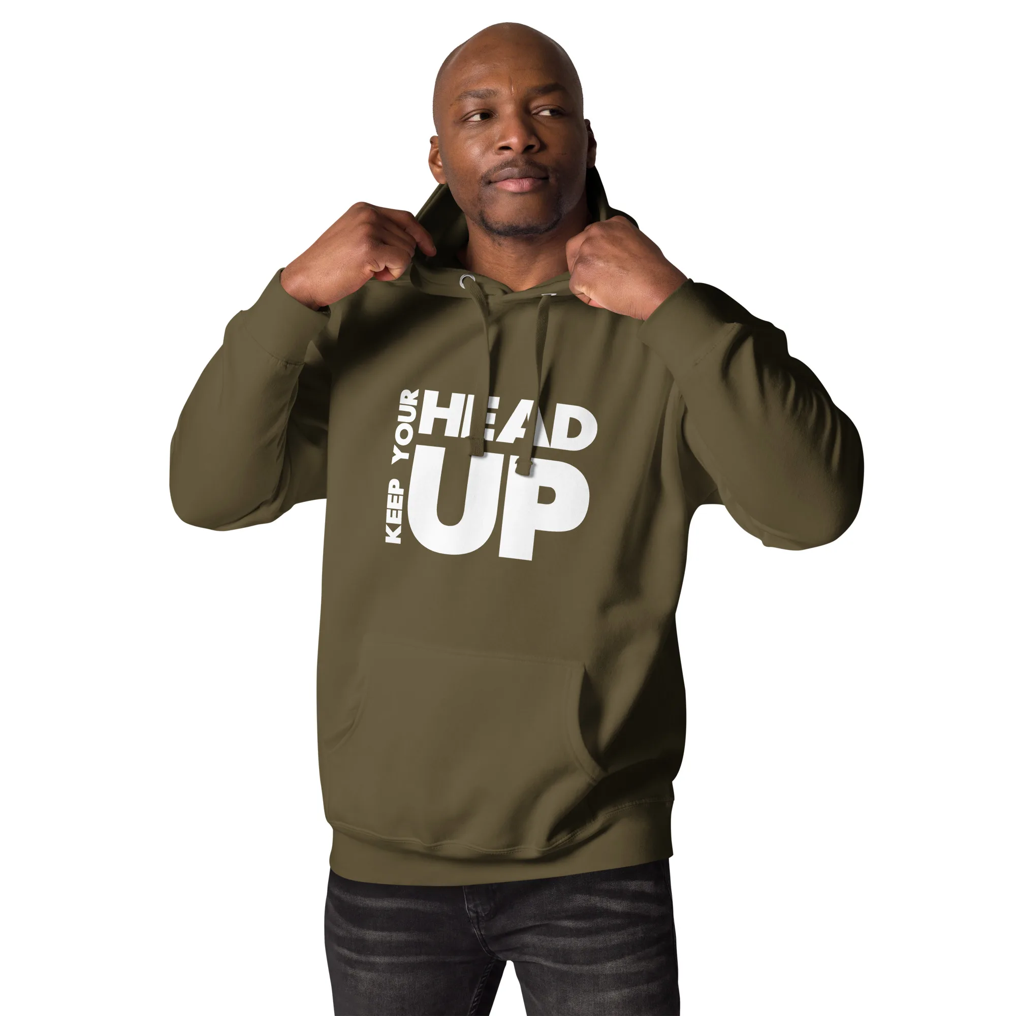 Keep Your Head Up Unisex Hoodie - Image 10