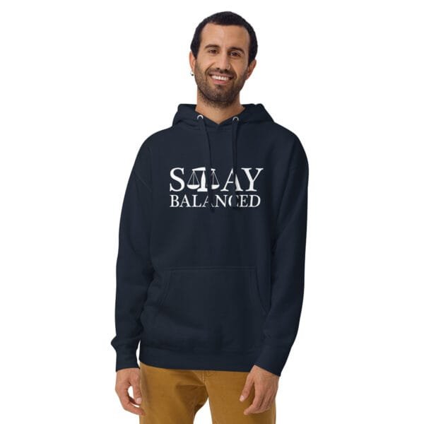 Stay Balanced - Unisex Hoodie - Image 3