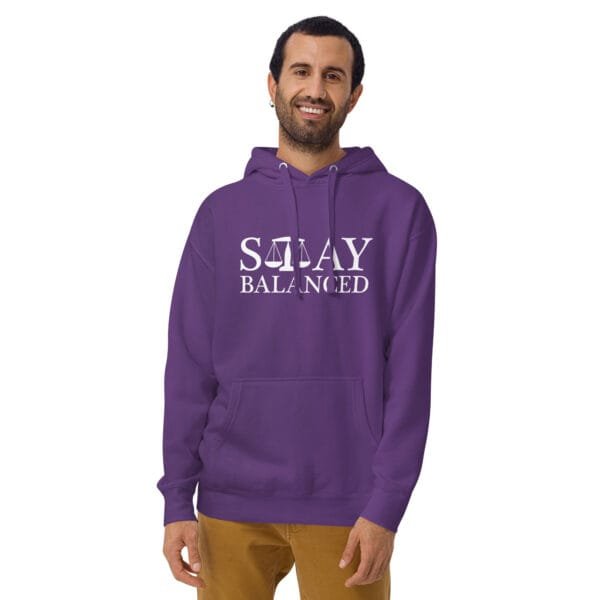 Stay Balanced - Unisex Hoodie - Image 8