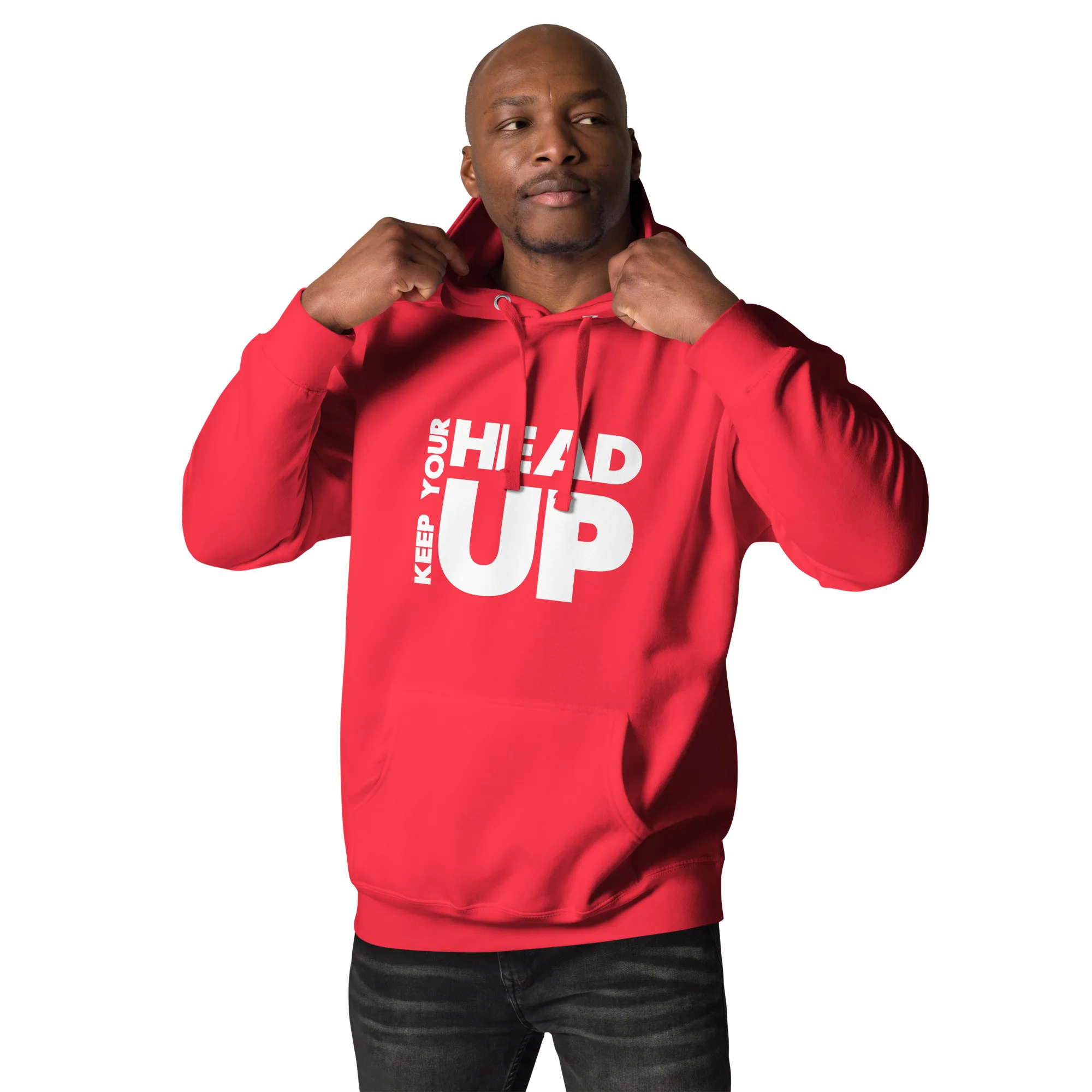 Keep Your Head Up Unisex Hoodie - Image 11