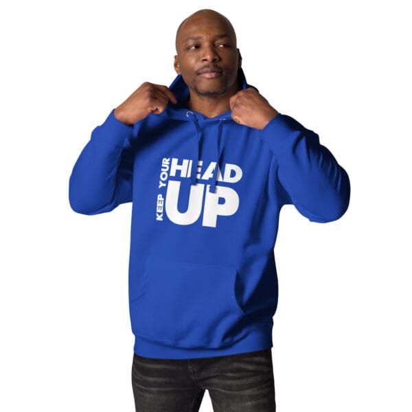 Keep Your Head Up Unisex Hoodie - Image 7