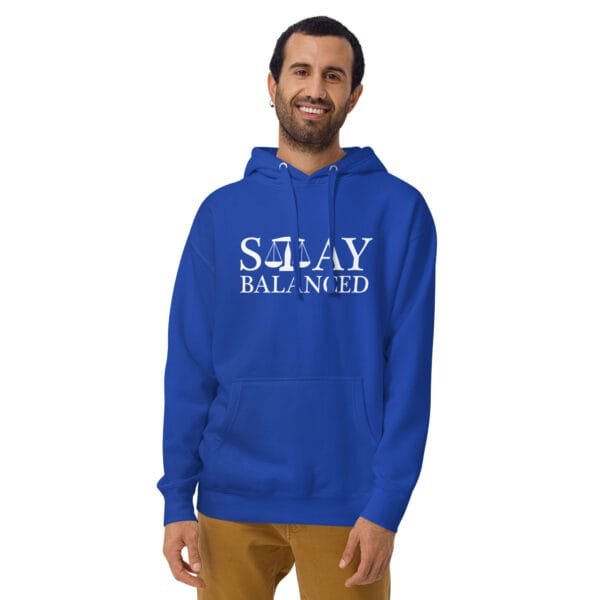 Stay Balanced - Unisex Hoodie - Image 7