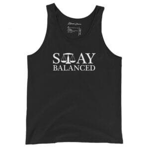 Stay Balanced - Men's Tank Top
