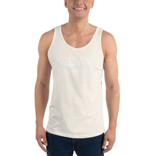 Stay Balanced - Men's Tank Top - Image 8