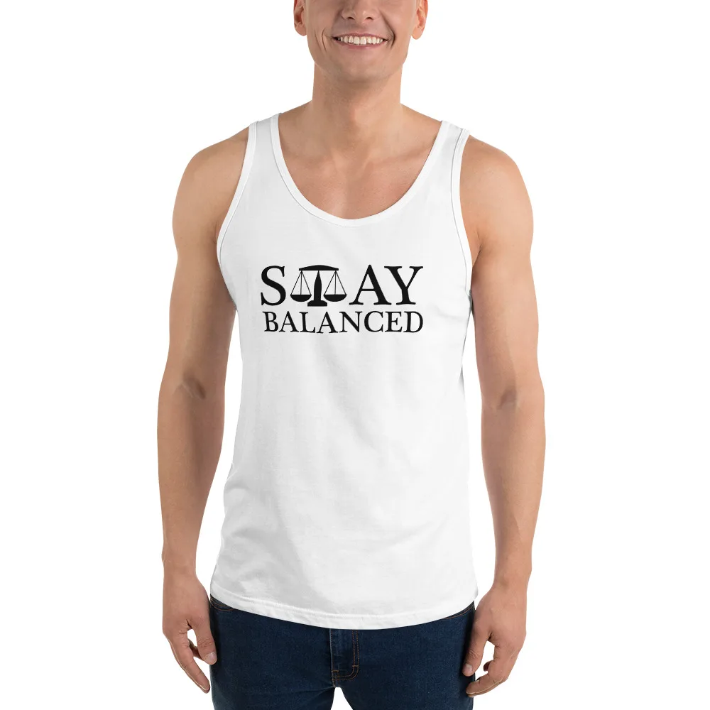Stay Balanced - Men's Tank Top - Image 9