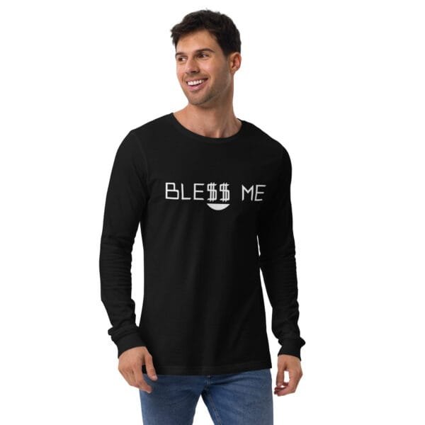 Bless Me - Unisex Long Sleeve Tee - Image 3