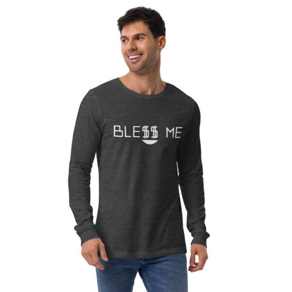 Bless Me - Unisex Long Sleeve Tee - Image 8