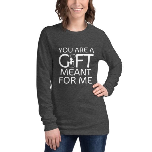 You Are My Gift - Unisex Long Sleeve Tee - Image 8