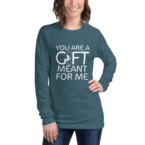 You Are My Gift - Unisex Long Sleeve Tee - Image 11