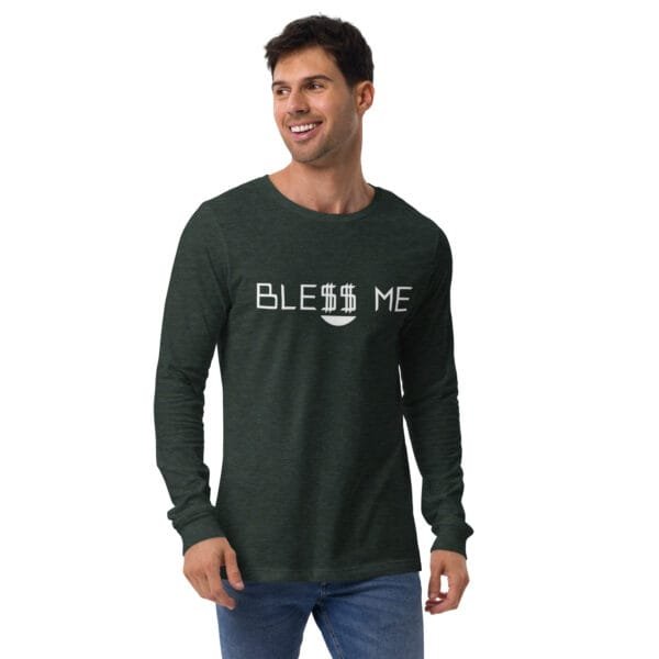Bless Me - Unisex Long Sleeve Tee - Image 7