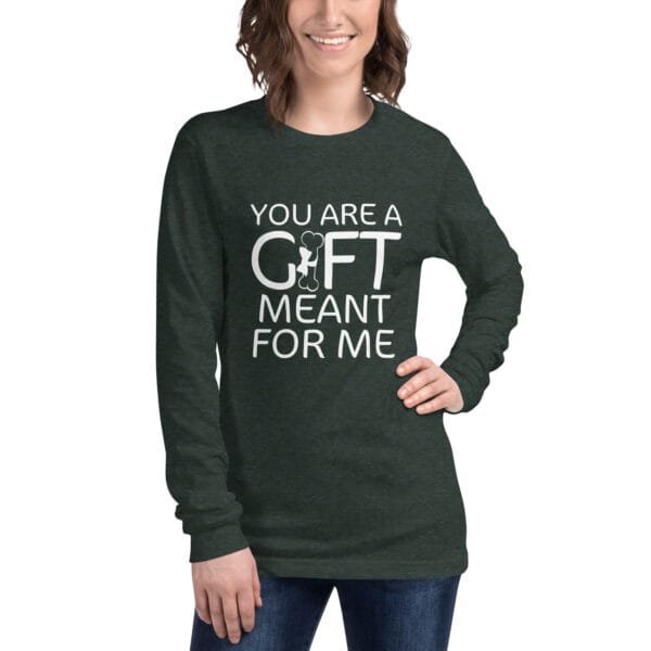 You Are My Gift - Unisex Long Sleeve Tee - Image 7