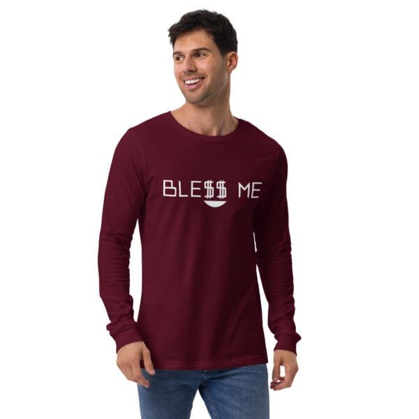 Bless Me - Unisex Long Sleeve Tee - Image 5