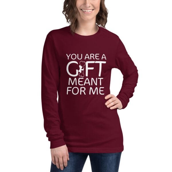 You Are My Gift - Unisex Long Sleeve Tee - Image 5