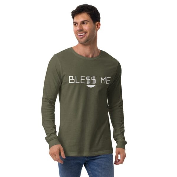 Bless Me - Unisex Long Sleeve Tee - Image 13