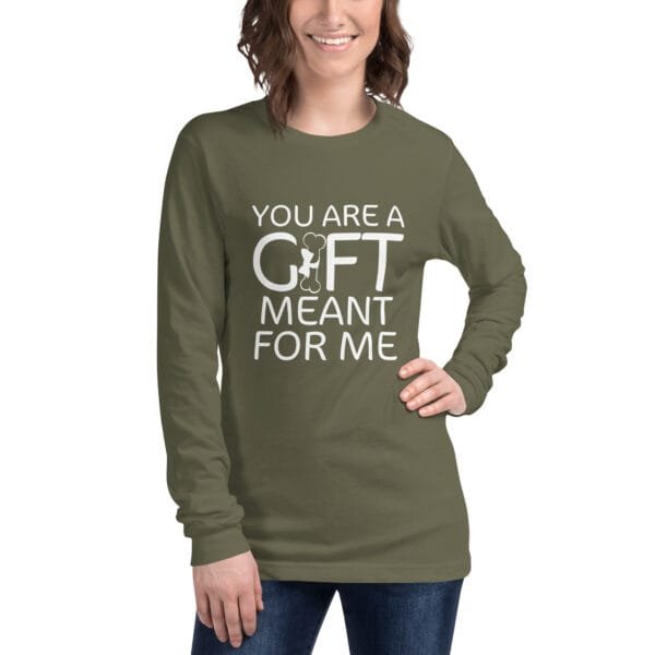You Are My Gift - Unisex Long Sleeve Tee - Image 13