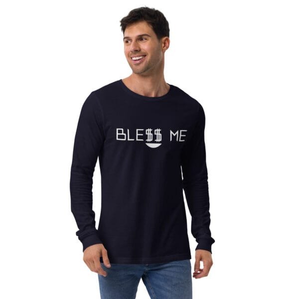 Bless Me - Unisex Long Sleeve Tee - Image 4