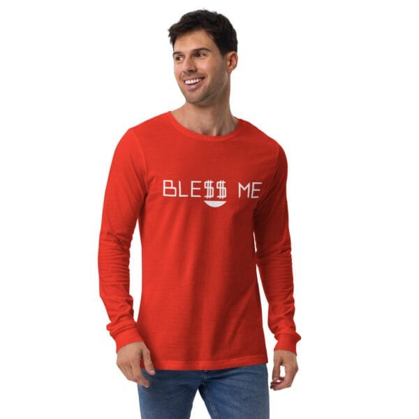 Bless Me - Unisex Long Sleeve Tee - Image 12