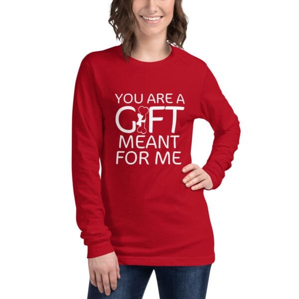 You Are My Gift - Unisex Long Sleeve Tee - Image 6