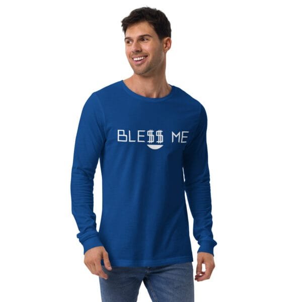 Bless Me - Unisex Long Sleeve Tee - Image 9