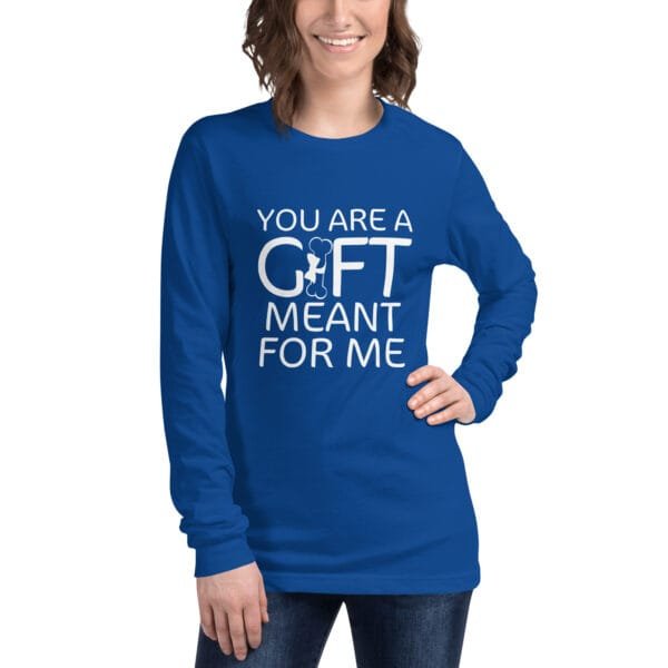 You Are My Gift - Unisex Long Sleeve Tee - Image 9