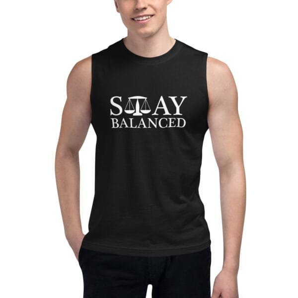Stay Balanced - Muscle Shirt - Image 2