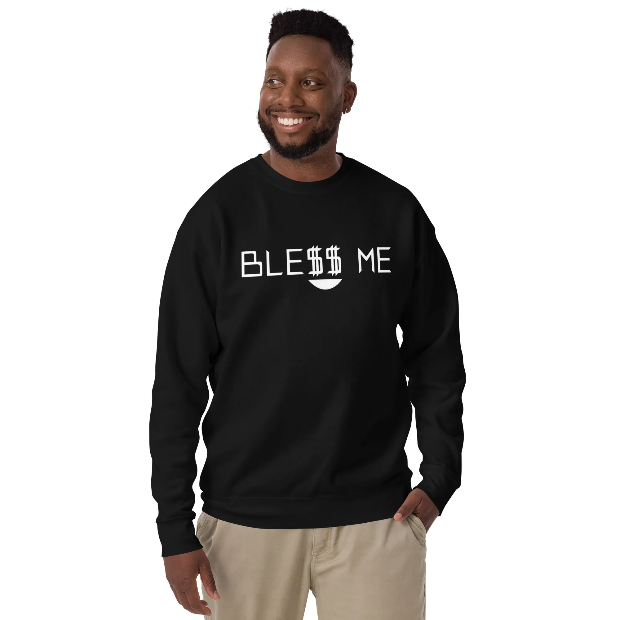 Bless Me - Unisex Premium Sweatshirt - Image 2