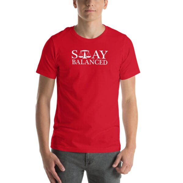 Stay Balanced - Unisex t-shirt - Image 5