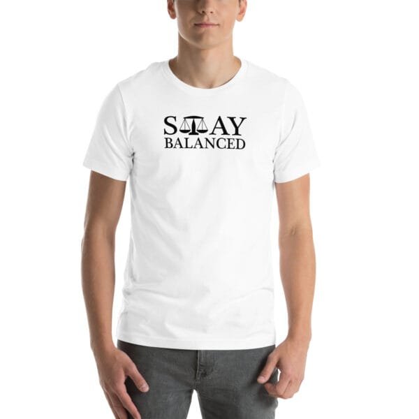 Stay Balanced - Unisex t-shirt - Image 7