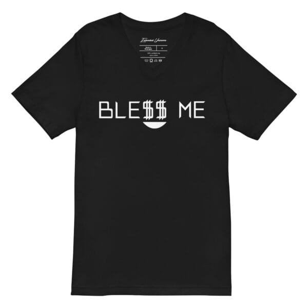 Bless Me - Unisex Short Sleeve V-Neck T-Shirt