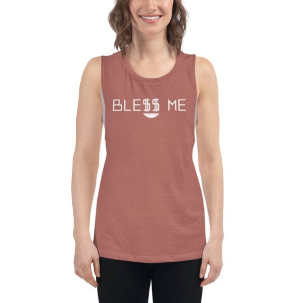 Bless Me - Ladies’ Muscle Tank - Image 2