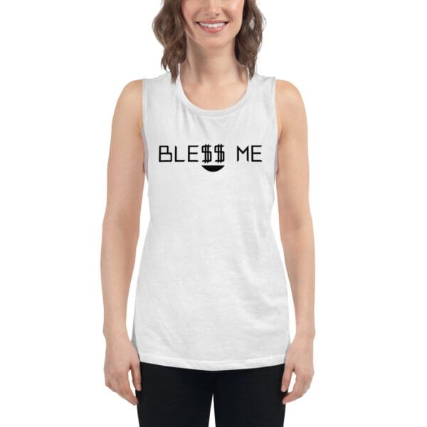 Bless Me - Ladies’ Muscle Tank - Image 4